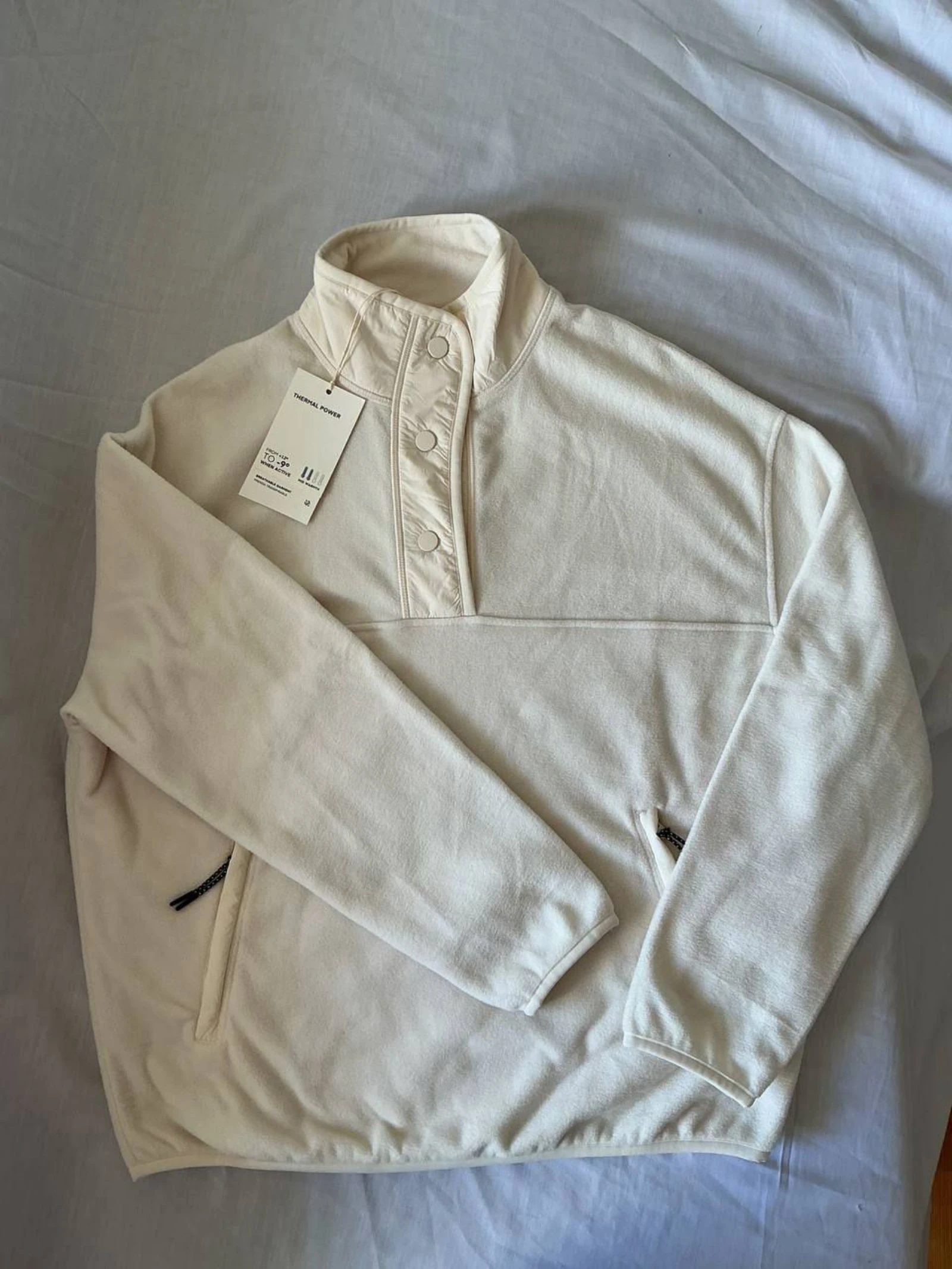 Sweat Femme Oysho Écru Taille S